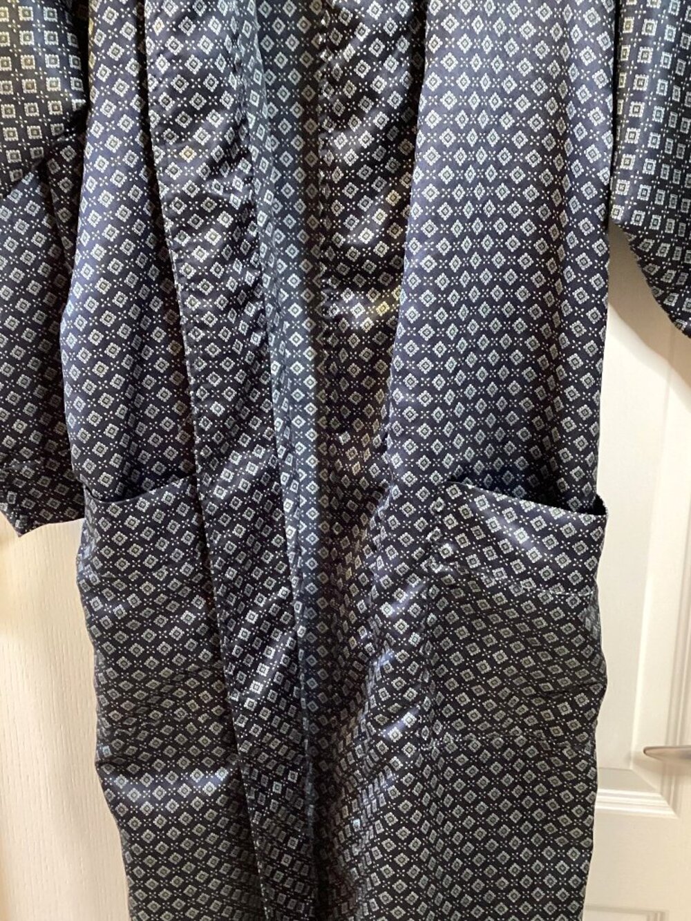 Penman's Men's Classic Lightweight Wrap Around Bathrobe Lounge Size 0/S - Picture 4 of 8